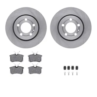 R1 Concepts WFWH1-74033 E- Line Series Brake Rotor W/ Ceramic Brake Pads & Hdw